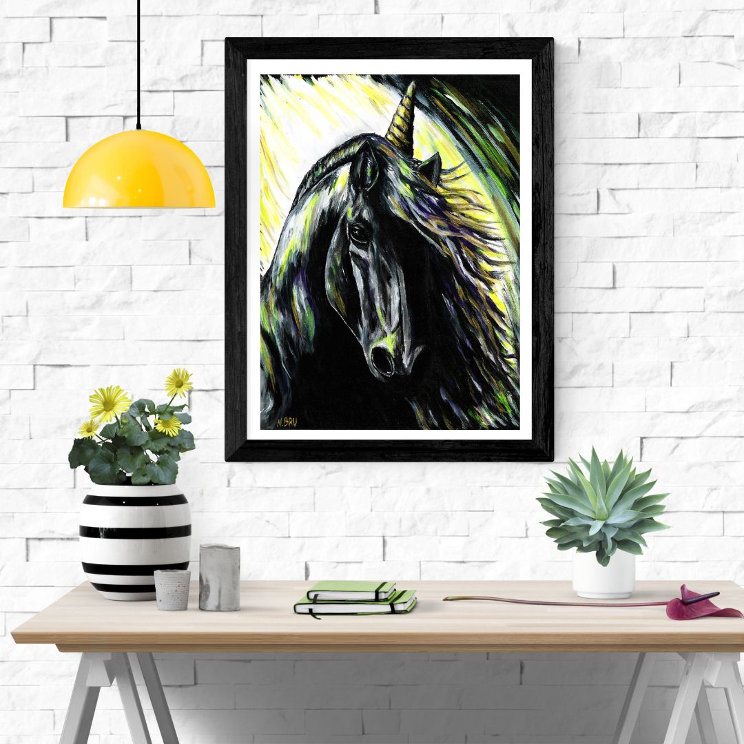 Mystical Unicorn Print