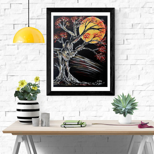 Japanese Style Oneness Print