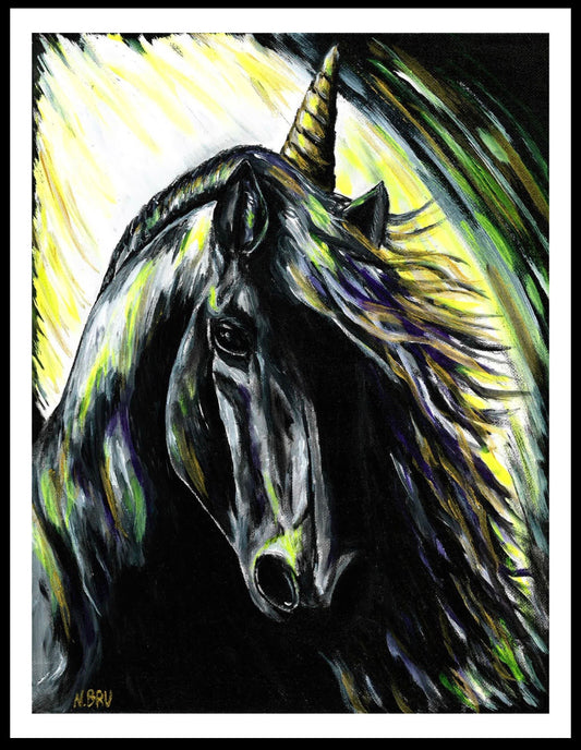 Mystical Unicorn Print