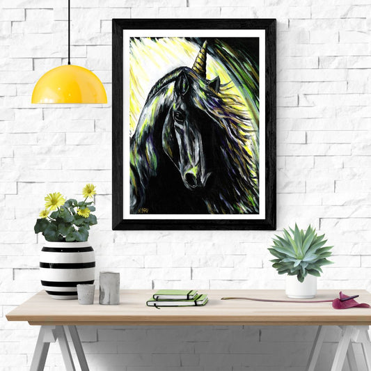 Mystical Unicorn Print