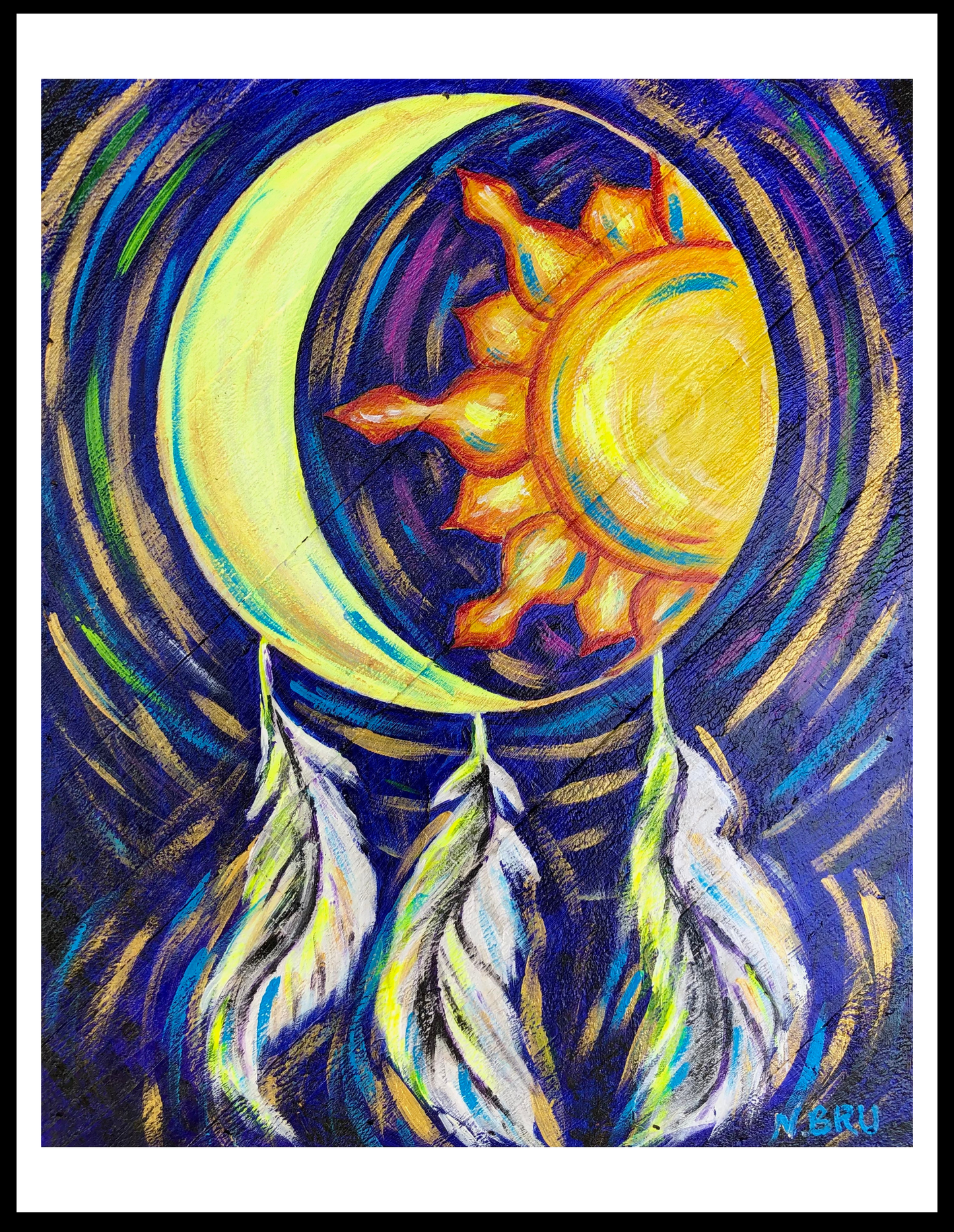 Mystical Dream Catcher Print