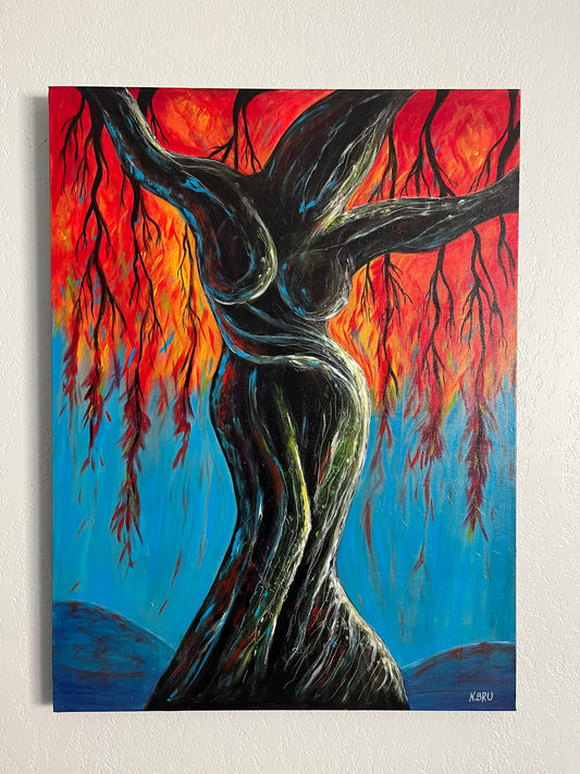 Mother Nature Original Painting - 24x36"