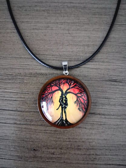 Oneness Amber Pendant